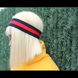 Red/blue headband